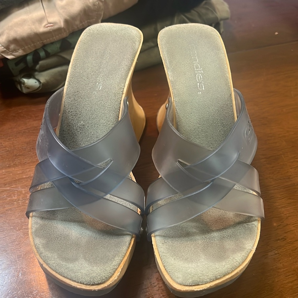 Candies vintage wedge heels